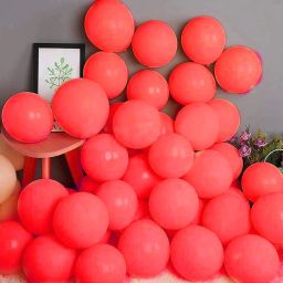 Solid Red Pastel Colored Balloons Birthday / Baby Shower / Party Decoration Balloon-image-88
