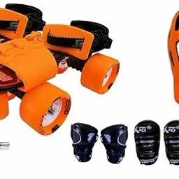 Speed Lovers Pro Senior Skates Combo (Skates+Helmet+Knee+Elbow+Wrist+Bag)Suitable For Age 6 To 14 Years Skating Kit-image-16