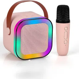 REEPUD K12 Speaker Machine Bluetooth-Compatible Wireless Karaoke Mic Speaker with RGB 5 W Bluetooth Speaker-27