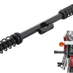 Customized Single Rod Safety Guard Black Spring Leg Guard Bike Crash Guard bullet-image-46