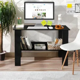 timbworld Engineered Wood Multipurpose Study Table/Computer Desk For Study Room Engineered Wood Study Table image 2