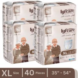 Classic Pull-Up Pants | Waist Size (35-54 Inch) Adult Diapers - XL-image-82