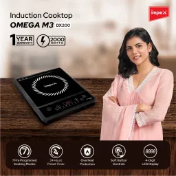 impex 2000 W Induction Cooktop Push Button image 2