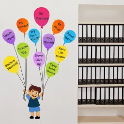 Positive Quotes Large Vinyl Wallsticker(100 cm x 60 cm)-image-76