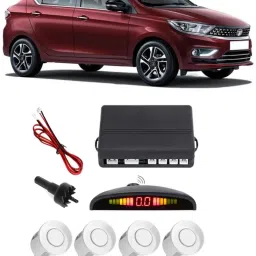 GS554 Silver Car Reverse Parking Sensor with LED Display 4 Sensor G554 Parking Sensor-20