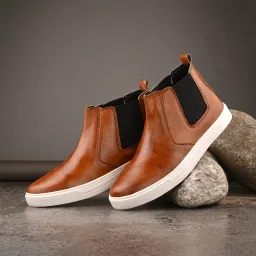 Men's Chelsea Boot Comfortable Stylish Slip-On Fashion Casual Boots For Men Boots For Men-picture-6