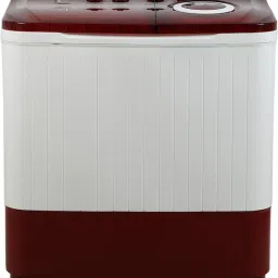 7.5 kg Semi Automatic Top Load Red, White-15