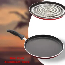 Aluminium Non-stick Tawa 27.5 cm dimeter(black)_171 Tawa 27.5 cm diameter-image-17