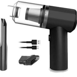 Vacuum Cleaner with hair, Home Office, car Vacuum cleaner 2 IN 1 Car Vacuum Cleaner Dust Collection High Power Wireless Cleaner (300g) Vehicle Interior Cleaner-29