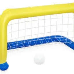 Water (IND*45) Polo Swimming Pool Game Set 1.42m X 76cm Multicolor Inflatable Hoppers & Bouncer-18