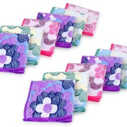 magenta WOMEN'S ULTRA SOFT HANDKERCHIEFS ["Multicolor"] Handkerchief-49