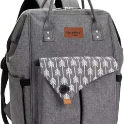 Large Capacity Mother Bag Diaper Backpack with Insulated Bottle Storage Bag Diaper Bag-image-50