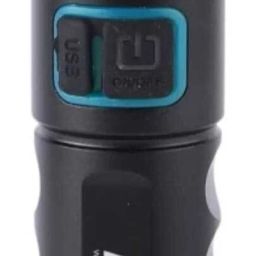 M036 (ZOOMABLE METAL LED TORCH)3 Modes Flashlight, Super Bright 80W LED Light Torch-16