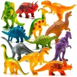 Dinosaur Toy Set of 12 Pcs - Dinosaurs Animals Figures Toys-3