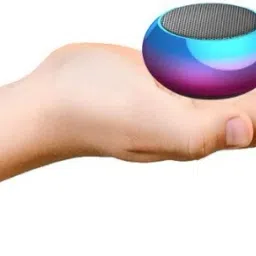 Dosmix M3 Colorful Wireless Speakers3D Mini Electroplating Round Steel Bluetooth 5 W Bluetooth Soundbar-image-9
