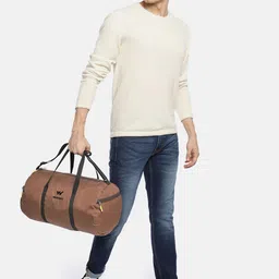 Wildcraft Unisex Brown Duff 2 Solid Duffel Bag-picture-7