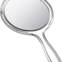 Hand Mirror Double-Sided r 1X/ 2X Magnifying Mirror with Handle-image-58