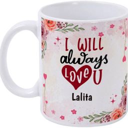 Lalita I Love You / Gift for Couple Ceramic Coffee Mug-image-41
