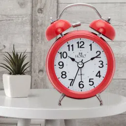 horo Red Analog Alarm Clock-picture-47