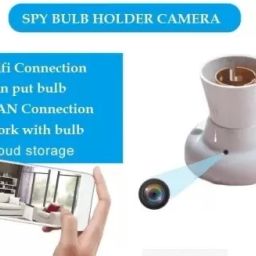 FEERO WiFi 1080P Bulb Holder Camera Mini Security Camera with Video Recording Security Camera-image-34