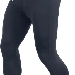 never lose Solid Men Blue Tights-picture-11