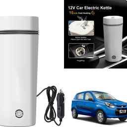 12V Stainless Steel Electric Kettle Cup Auto Shut-off For Maruti Suzuki Alto 800 Electric Kettle-image-54