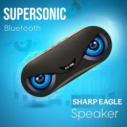 Plaxonic Sharp Eagle Bluetooth Speaker, HD Sound, Bass, 12H Playtime, Mic, Bluetooth 5.0 with Google Assistant Smart Speaker image 5
