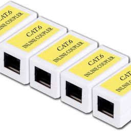MX UTP Cat6 Inline Coupler Inline LAN F/F Extender Plug (Pack of 5) Lan Adapter-13