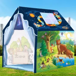 umbo Size foldabal Kids Play House Tent for 8 Year Old Girls and Boys-zoo Tent-16