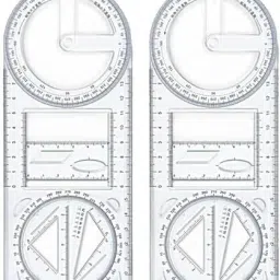Multifunctional Geometric Drawing Ruler Ruler-15