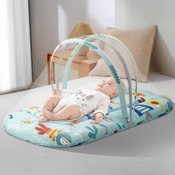 staranddaisy Polyester Infants Washable 3 in 1 Mosquito Net with Mattress for Newborn Comfortable Baby Bed for 0-6 Month Mosquito Net-picture-21