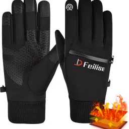 Touch Screen Motocross Racing Gloves,Cycling Gloves,Non-Slip,Waterproof Cycling Gloves-20