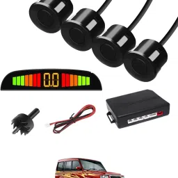 Black 4 Parking Reverse Safety Sensor For Vehicles-251 Universal Reverse Black Parking Sensor With Buzzer And LED Display-251 Parking Sensor-picture-12