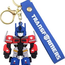 Premium Robot Action 3D Rubber Silicon Keychain for Kids & Adults gifts boys bag Key Chain-image-52