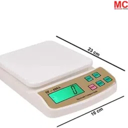 MCP SF-400A Digital Kitchen Weighing Scale - Precise 0.1g to 10kg Measurement Weighing Scale image 3