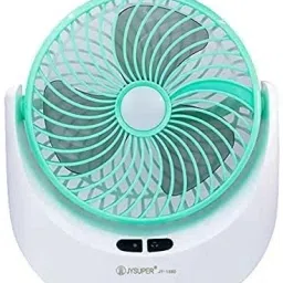 High Speed Rechargeable Table Fan with LED Light, For Home, Office, Kitchen 5 Star 1400 3 Blade Table Fan-12