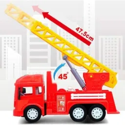 ntw Friction Power Version Fire Fighter Truck With Light & Sound NTW10 image 4