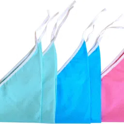 Baby Diaper / Nappy / Langot Double Layered Soft Cotton V Shaped Washable and Re-usable (0 to 6 months - Pack of 6)-image-13