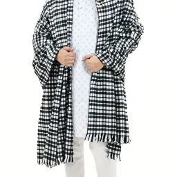 Sprha Wool Checkered Men Shawl-image-18