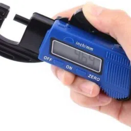 arrm products Digital Micrometer Thickness Meter, Easy-to-Read LCD Display (0-12MM) Pin Gauge image 3