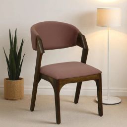 woodsworth from pepperfry Marz Sheesham Wood Dining Chair In Scratch Resistant Provincial Teak Finish-picture-5