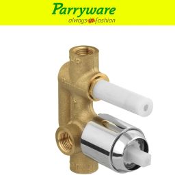 parryware Claret concealed Diverter Body with Concealed Upper Part set of 3 pic 259 Claret Diverter with upper trim | Hot and Cold water Mixer | Complete set Diverter Faucet image 4