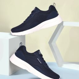 Skechers DYNAMIGHT 2.0 - HIGH SKY Casual Sneakers for Womens, Navy- 150160-NVY Sneakers For Women-11