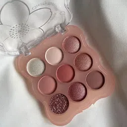 gulglow99 9 Colors Highlighters Palette Eyeshadow Face EyeShadow Shimmer 13 g-picture-16
