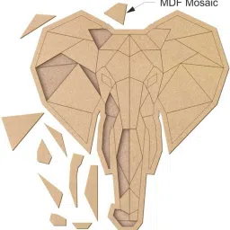 GeoPhant – Wooden Elephant Puzzle Kit for Kids & Adults-34