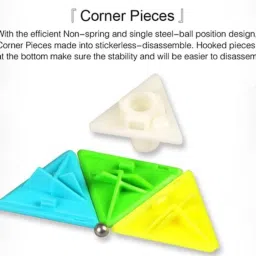 vistora living 3D Pyramid Puzzle Toy for Kids & Adults – Smooth Rotation & Stress Relief Cube** image 5