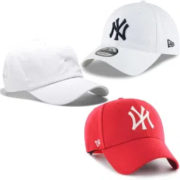 Solid, Self Design, Embroidered Sports/Regular Cap-image-5