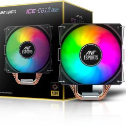 Ant Esports ICE-C612 V2 for Intel LGA1700/115X/1200 & AMD AM5/AM4 Fan with Radiator Cabinet Cooler-image-68