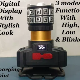 mitsales 100 W Zooming Head Light With 2 Km Telescopic Long Range,3 modes ,Water Proof 15 hrs Torch Emergency Light image 5