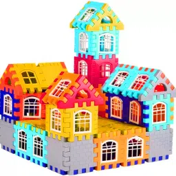 BEST BUY happy house Building Blocks,Creative /Learning Toy/Educational Toy/For Kids Puzzle Best Gift Toy, Block Game for Kids,Boys,Children-picture-16